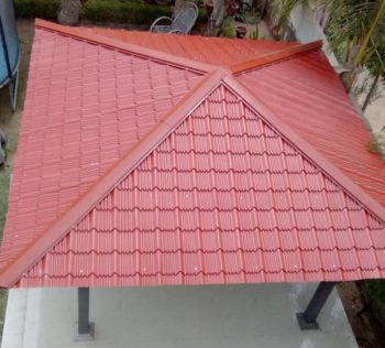 Metal tile Sheet Shed