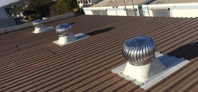 Turbine Air Ventilator on Roof